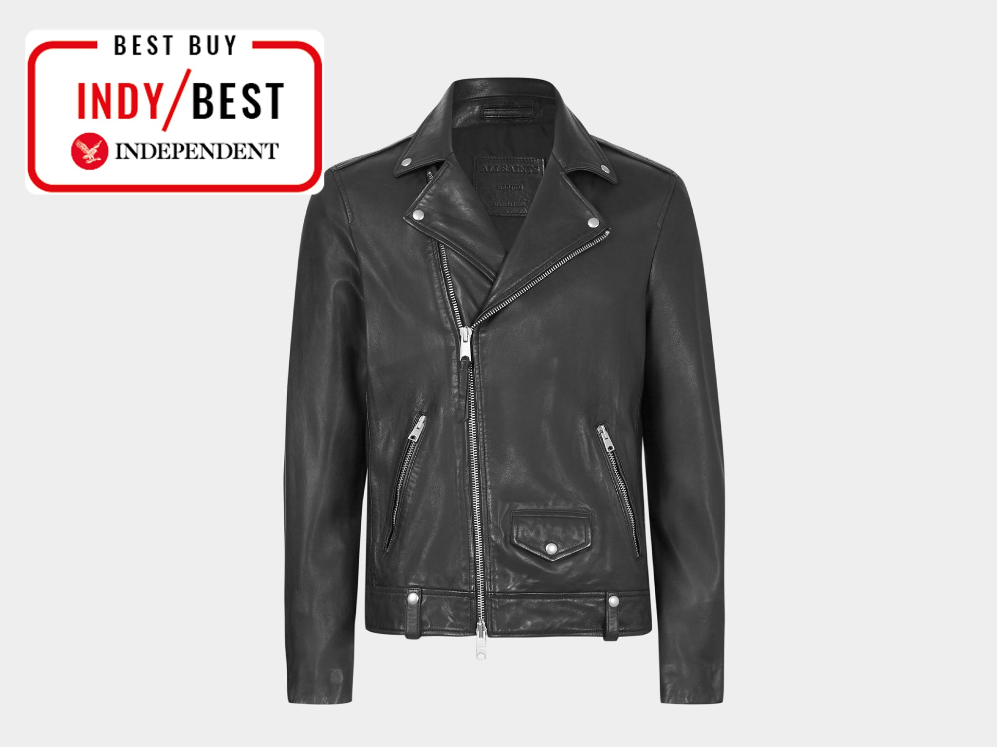 Mens leather jacket outlet tk maxx